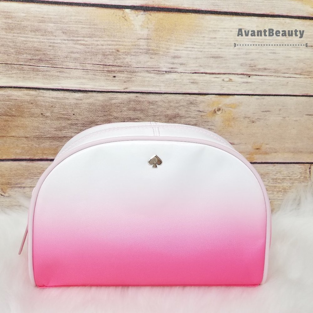 NWT Kate Spade Medium Dome Pink Cosmetic Case Bag